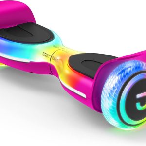 Summer Final Clearance Just $ 99：Jetson Self Balancing Hoverboard with Built in Bluetooth Speaker | Includes All Terrain Tires | LED Lights