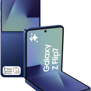Limited-Time Sale for Summer Surprises $ 99：Samsung Galaxy Z Flip7, Al Phone, Jetblack, 512GB Storage, 12GB Memory,50MP Camera for Selfie, 3nm Processor, 4300mAh Battery, 2 Year Manufacturer Extended Warranty,  (UAE Version)